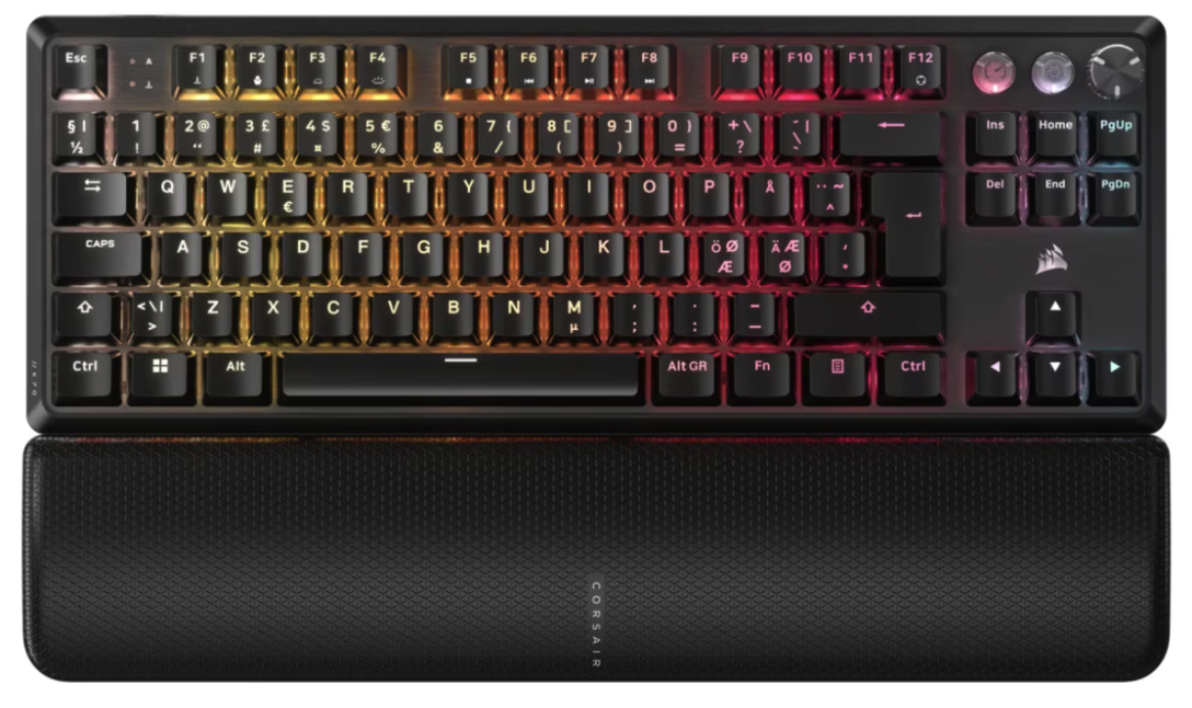Corsair K70 RGB TKL gaming tastatur